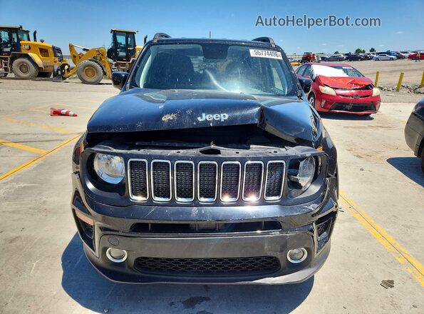 ZACNJABB4LPL56695 2020 JEEP RENEGADE Black წინა ხედი