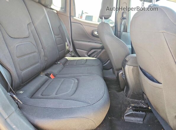 ZACNJABB4LPL56695 2020 JEEP RENEGADE Black უკანა სალონის ხედი