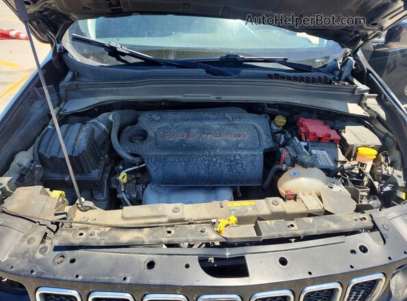 ZACNJABB4LPL56695 2020 JEEP RENEGADE Black ძრავის განყოფილების ხედი