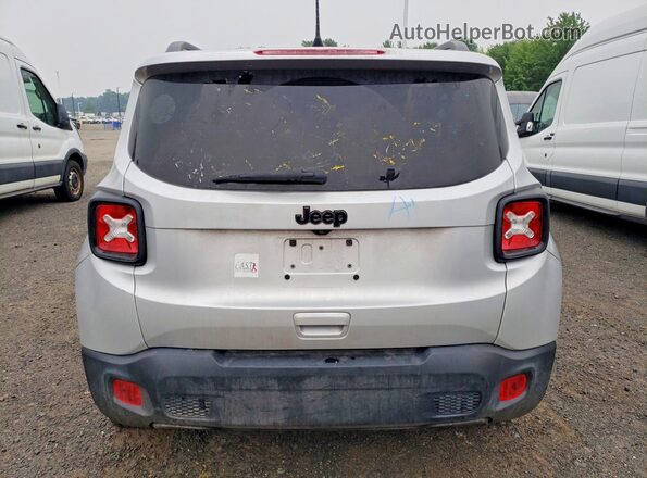 ZACNJABB5LPL48766 2020 JEEP RENEGADE Серебряный Вид сзади
