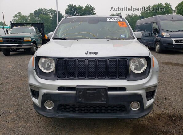 ZACNJABB5LPL48766 2020 JEEP RENEGADE Серебряный Вид спереди