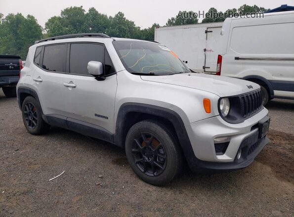 ZACNJABB5LPL48766 2020 JEEP RENEGADE Серебряный Передняя правая четверть