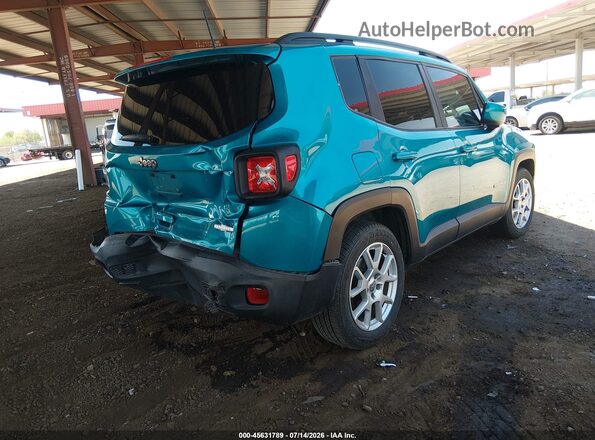 ZACNJABB5LPL88748 2020 JEEP RENEGADE Green Задня права чверть
