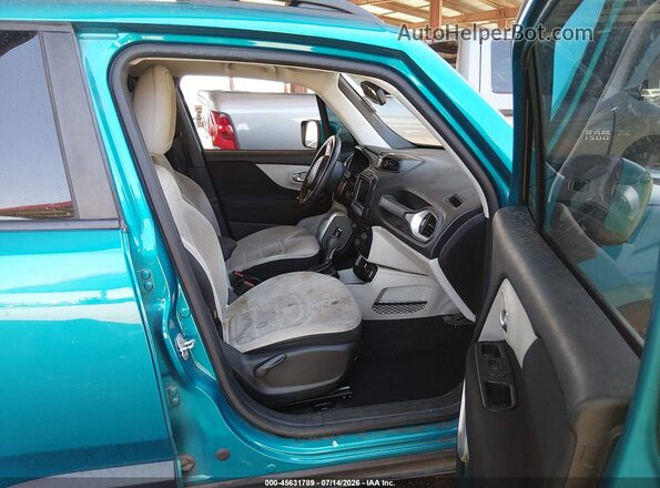 ZACNJABB5LPL88748 2020 JEEP RENEGADE Green Вид салону спереду