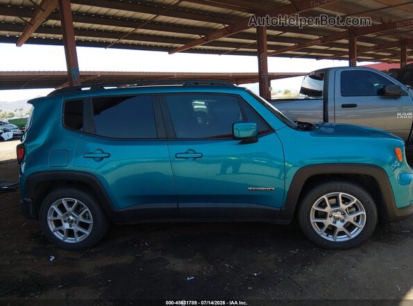 ZACNJABB5LPL88748 2020 JEEP RENEGADE Green Вид задньої частини салону