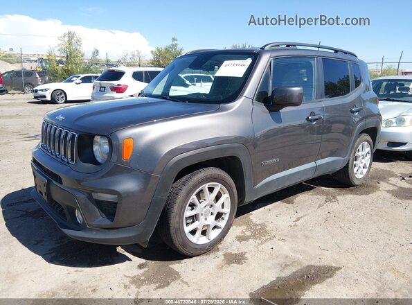 ZACNJABB6KPK08563 2019 JEEP RENEGADE Серый Передняя левая четверть