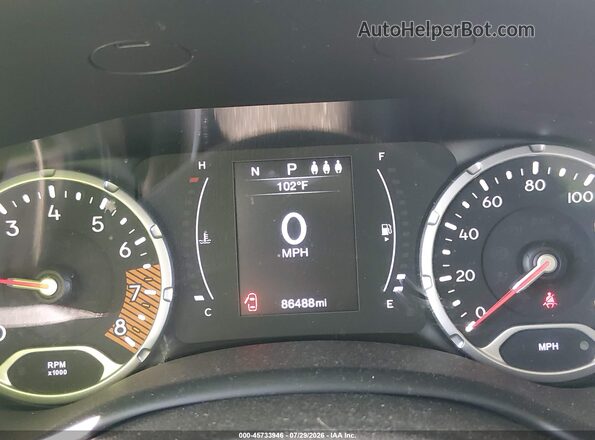 ZACNJABB6KPK08563 2019 JEEP RENEGADE Серый Вид задних сидений