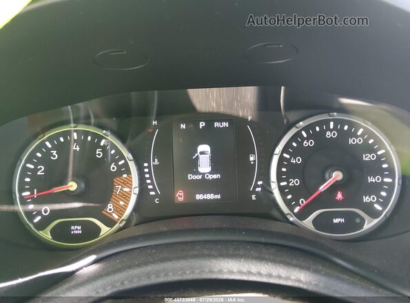 ZACNJABB6KPK08563 2019 JEEP RENEGADE Серый 