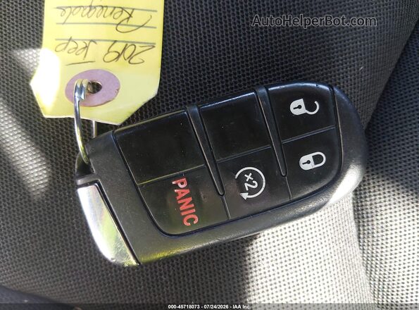 ZACNJABB6KPK68343 2019 JEEP RENEGADE Gray Widok deski rozdzielczej