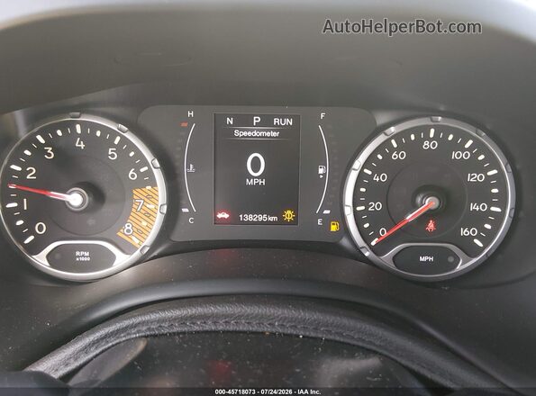 ZACNJABB6KPK68343 2019 JEEP RENEGADE Gray Widok tylnych siedzeń