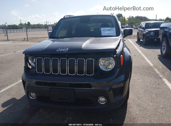 ZACNJABB6KPK68343 2019 JEEP RENEGADE Gray Widok zestawu wskaźników