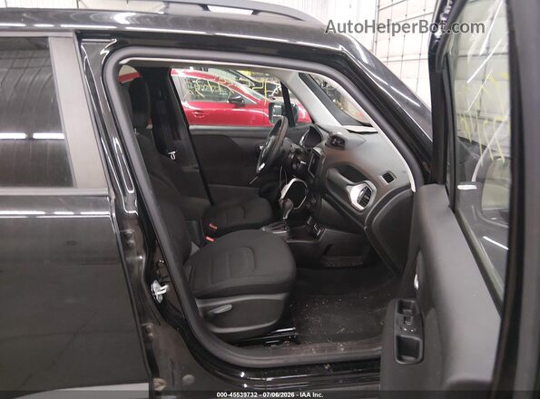ZACNJABB6KPK90780 2019 JEEP RENEGADE Black Vista interior delantera