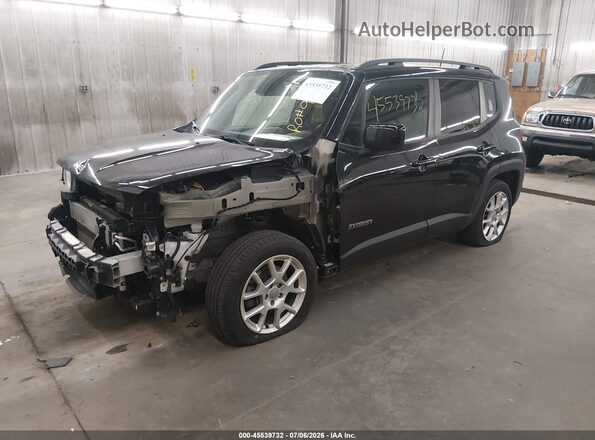 ZACNJABB6KPK90780 2019 JEEP RENEGADE Black Vista tres cuartos delantera izquierda