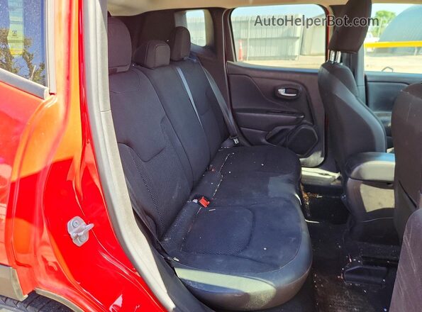 ZACNJABB6LPL33483 2020 JEEP RENEGADE Red უკანა სავარძლების ხედი