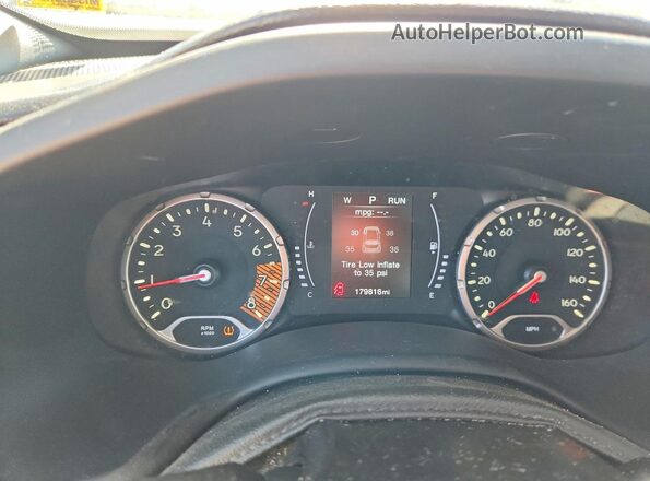 ZACNJABB6LPL33483 2020 JEEP RENEGADE Red ხელსაწყოთა პანელის ხედი