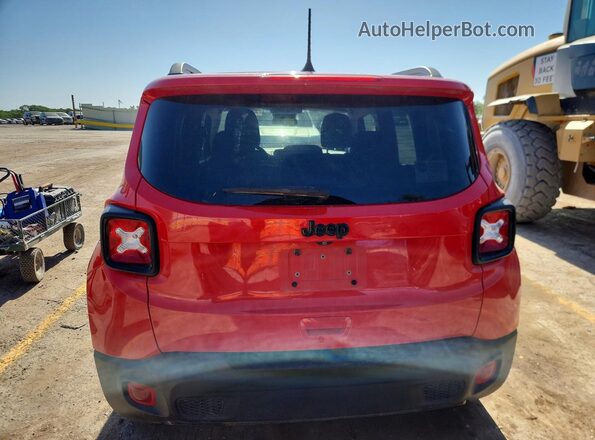 ZACNJABB6LPL33483 2020 JEEP RENEGADE Red უკანა ხედი