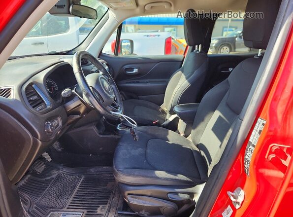 ZACNJABB6LPL33483 2020 JEEP RENEGADE Red წინა სალონის ხედი