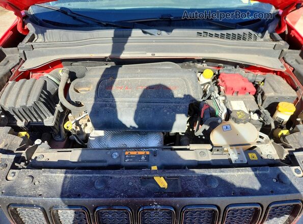 ZACNJABB6LPL33483 2020 JEEP RENEGADE Red უკანა სალონის ხედი