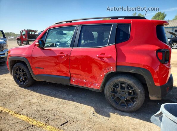 ZACNJABB6LPL33483 2020 JEEP RENEGADE Red უკანა მარცხენა