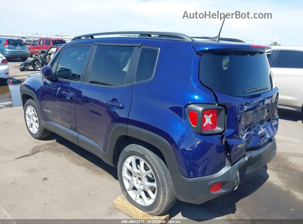 ZACNJABB6LPL86040 2020 JEEP RENEGADE Синий Задняя левая четверть