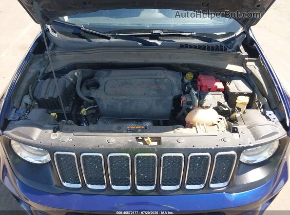 ZACNJABB6LPL86040 2020 JEEP RENEGADE Синий Вид сзади