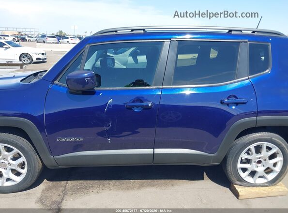 ZACNJABB6LPL86040 2020 JEEP RENEGADE Синий Панорамный вид салона 360°