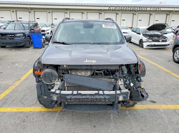 ZACNJABB7KPK03775 2019 JEEP RENEGADE Gray Դիմացի տեսք