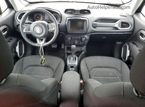 ZACNJABB7KPK03775 2019 JEEP RENEGADE Gray Առջևի վահանակի տեսք