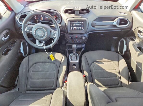 ZACNJABB7KPK51115 2019 JEEP RENEGADE Red Առջևի վահանակի տեսք