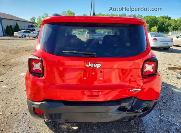 ZACNJABB7KPK51115 2019 JEEP RENEGADE Red Հետևի տեսք