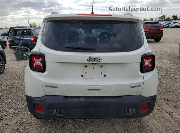 ZACNJABB7KPK88424 2019 JEEP RENEGADE White Vista trasera