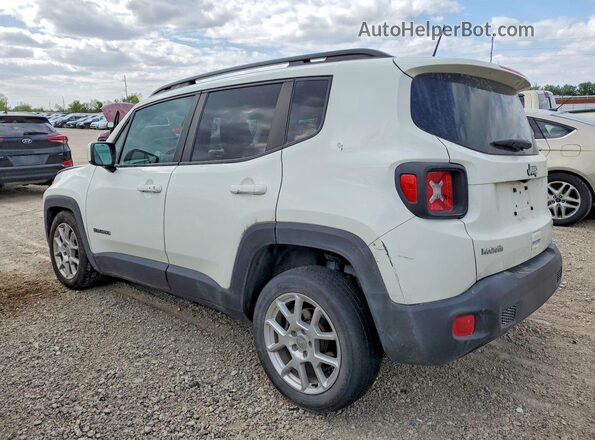ZACNJABB7KPK88424 2019 JEEP RENEGADE White Trasero izquierdo