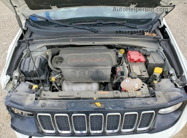 ZACNJABB7KPK88424 2019 JEEP RENEGADE White Vista interior trasera