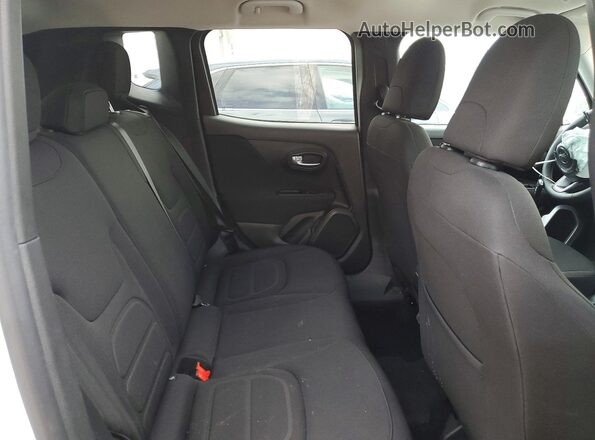ZACNJABB7KPK88424 2019 JEEP RENEGADE White Vista de los asientos traseros