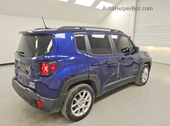 ZACNJABB7LPL62300 2020 JEEP RENEGADE Blue Rear right