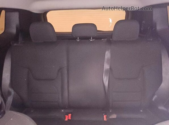 ZACNJABB7LPL62300 2020 JEEP RENEGADE Blue Rear seats view
