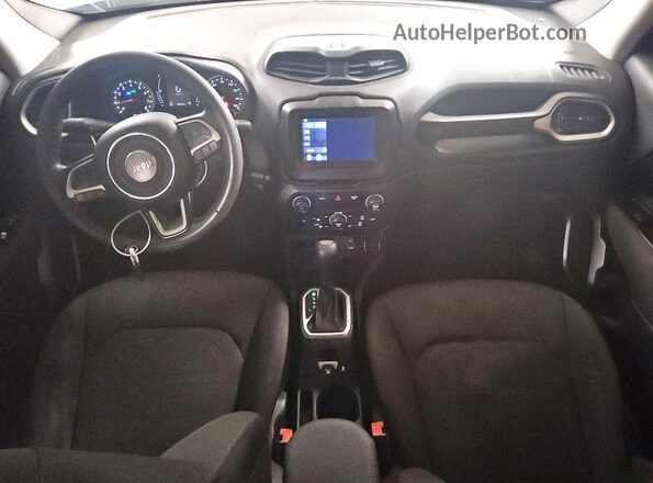 ZACNJABB7LPL62300 2020 JEEP RENEGADE Blue Dashboard view
