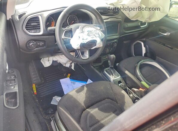 ZACNJABB7LPL66928 2020 JEEP RENEGADE Black წინა პანელის ხედი