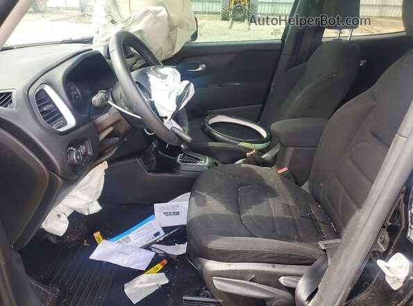 ZACNJABB7LPL66928 2020 JEEP RENEGADE Black წინა სალონის ხედი