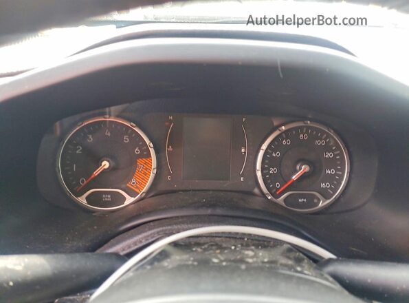 ZACNJABB7LPL66928 2020 JEEP RENEGADE Black ხელსაწყოთა პანელის ხედი