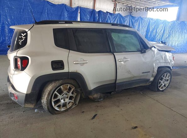 ZACNJABB8KPJ75050 2019 JEEP RENEGADE Silver Trasero derecho