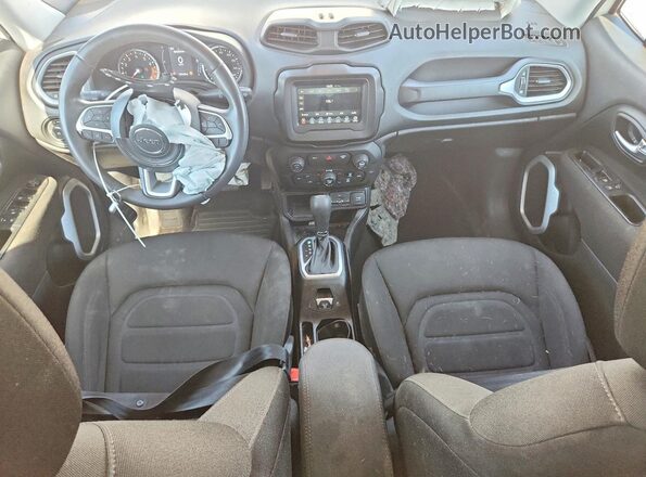 ZACNJABB8KPK46649 2019 JEEP RENEGADE White Vista del salpicadero