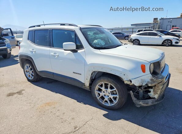 ZACNJABB8KPK46649 2019 JEEP RENEGADE White Delantero derecho