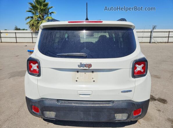 ZACNJABB8KPK46649 2019 JEEP RENEGADE White Vista trasera
