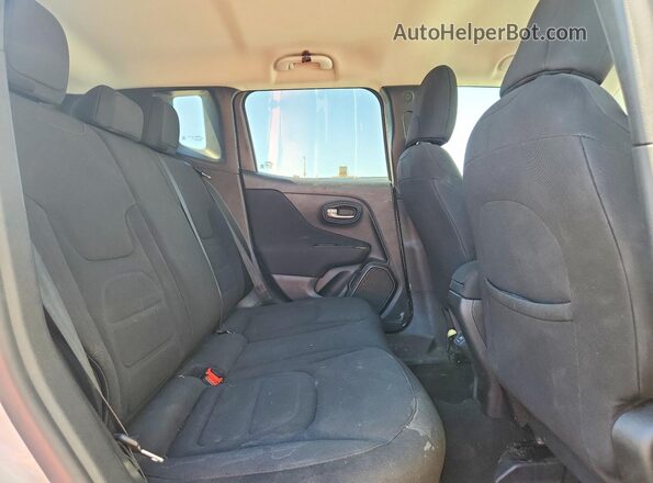 ZACNJABB8KPK46649 2019 JEEP RENEGADE White Vista de los asientos traseros