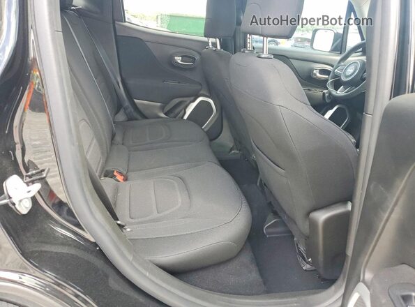 ZACNJABB9KPJ93945 2019 JEEP RENEGADE Black Vista de los asientos traseros