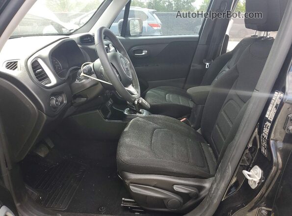ZACNJABB9KPJ93945 2019 JEEP RENEGADE Black Vista interior delantera