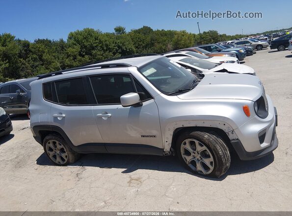 ZACNJABB9KPK61127 2019 JEEP RENEGADE Серебряный Вид щитка приборов