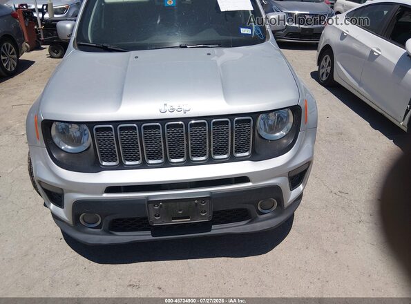 ZACNJABB9KPK61127 2019 JEEP RENEGADE Серебряный Вид панели приборов