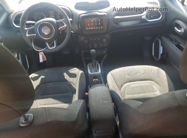 ZACNJABB9LPL88932 2020 JEEP RENEGADE Silver Առջևի վահանակի տեսք